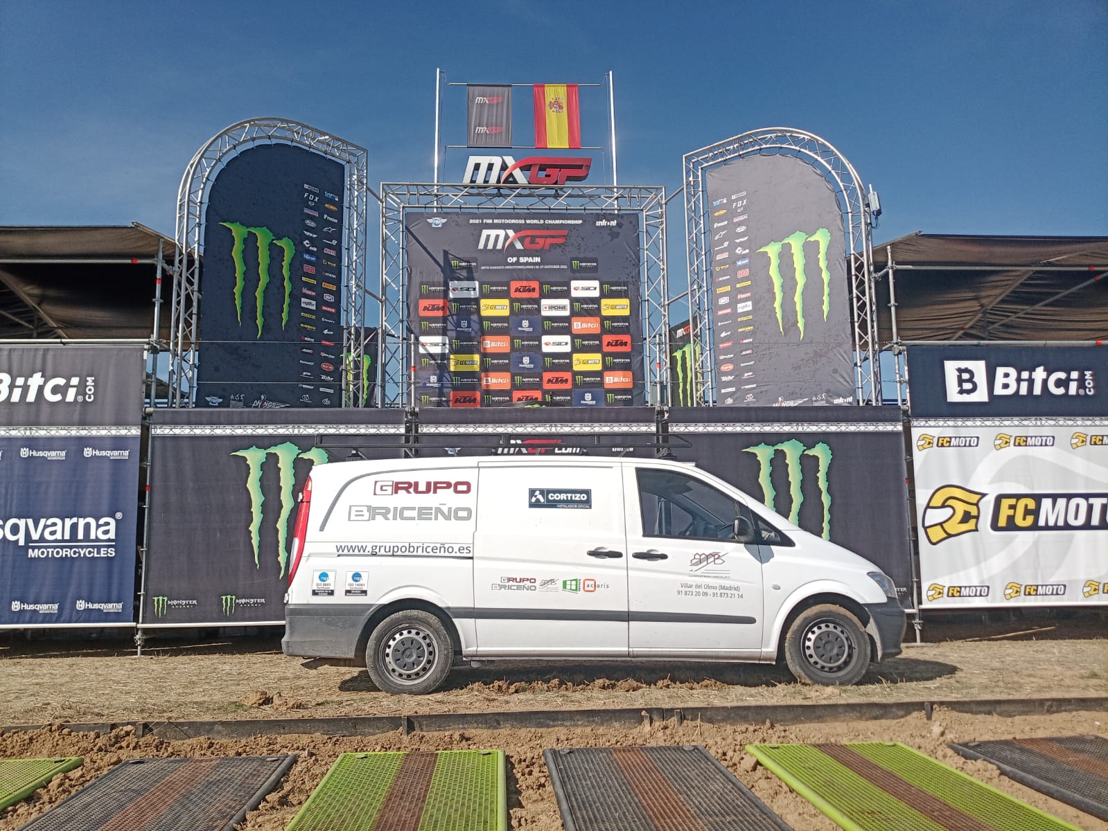 Instalador y patrocinador MXGP Spain